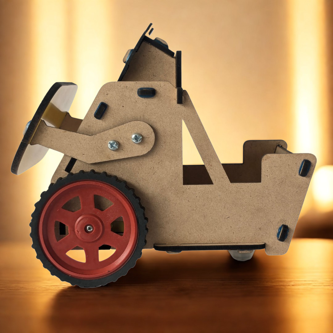 Emotibot - A DIY RC robot that blinks, winks and carries loads!