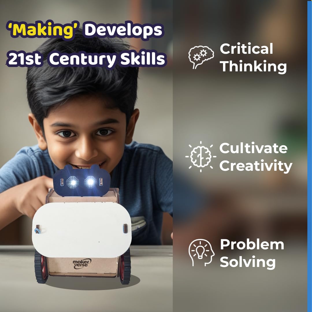 Emotibot - A DIY RC robot that blinks, winks and carries loads!