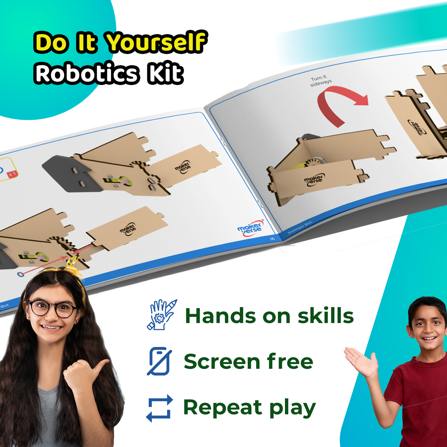 SweepoBot - the Swachch Bharat Bot - your cleaning companion!