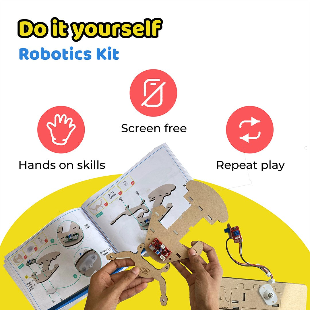 Lumobug - Bio-Inspired DIY Robotics Kit