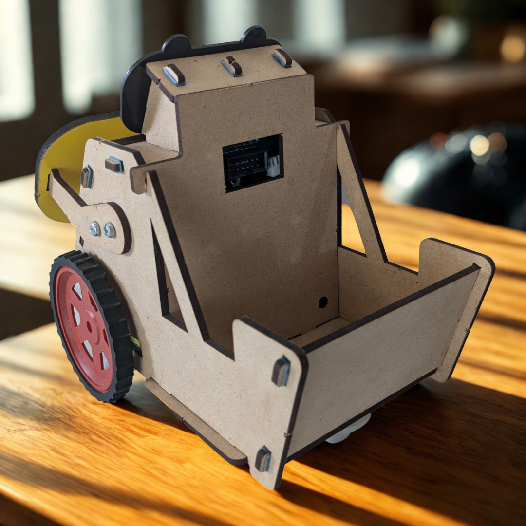 Emotibot - A DIY RC robot that blinks, winks and carries loads!