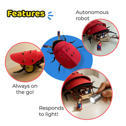 Lumobug - Bio-Inspired DIY Robotics Kit