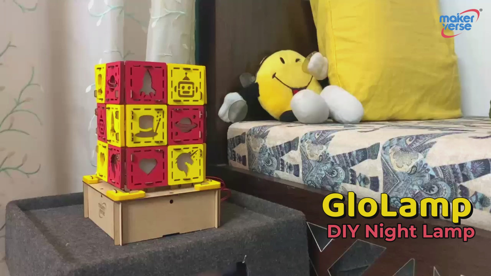 GloLamp | DIY STEM Kit | 8-14 yrs | Fun with 3-Color Light Circuits